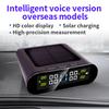 New Solar Power Wireless TPMS Car Tire Pressure Alarm Monitor System Auto Security Alarm Systems 4 Wheel Tyre Pressure Monitor