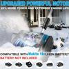 Adjustable Handle Snow Shovel Patio Deck Driveway Snow Cleaning Machine Winter Cordless Electric Snow Blower