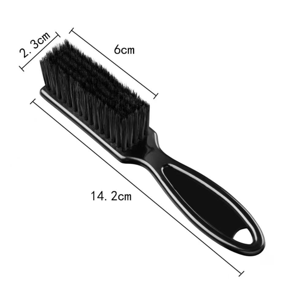 Ретро Щетка для бороды и усов Помпадур с золотой ручкой - Инструмент для парикмахерских и пушковых волос
