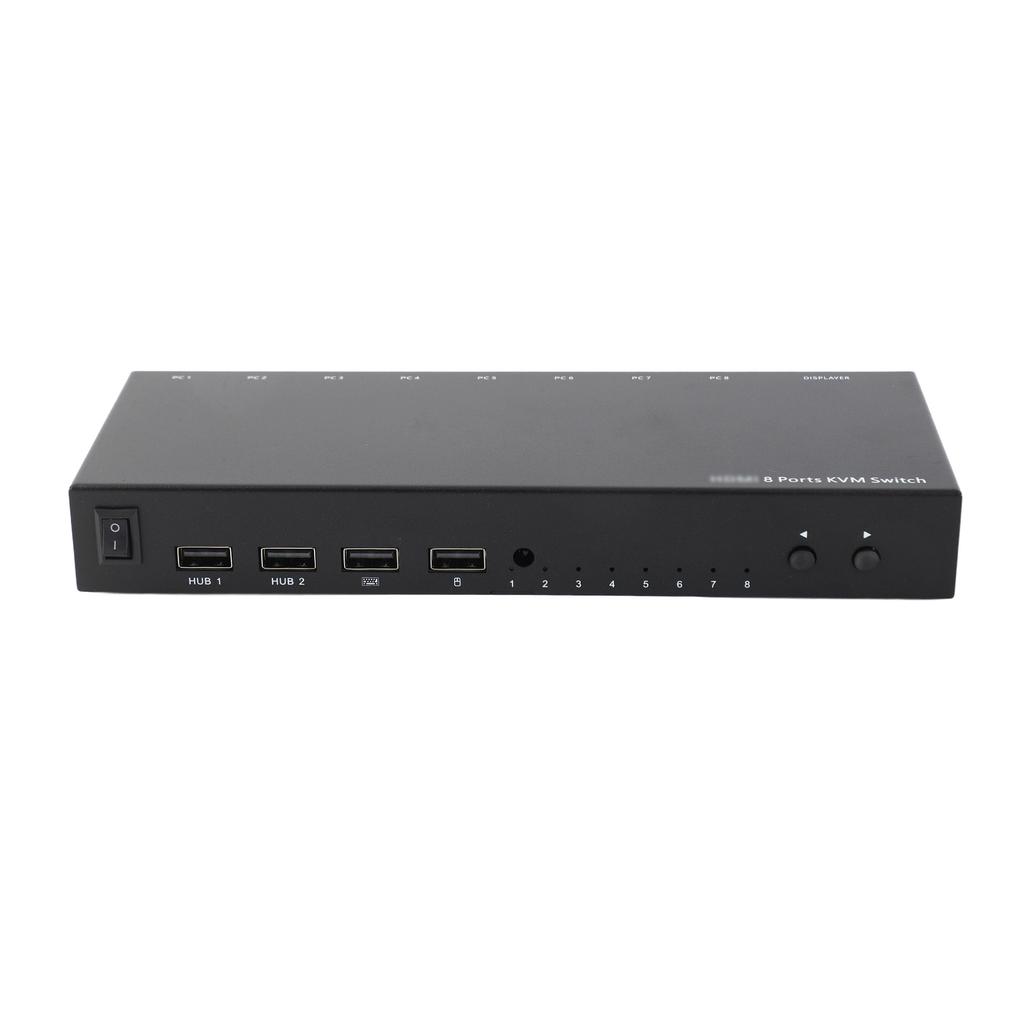 8 in 1 Out HD Multimedia Interface Sharing Display Keyboard Mouse Printer Among 8 Hosts HD Multimedia Interface
