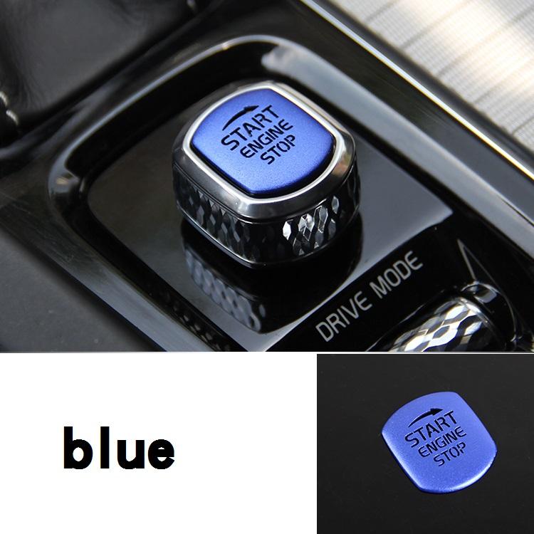 Car Accessories for Volvo XC60 XC90 S90 V90 V60 S60 Start Button Parking Hand Brake Patch Decorative Car Stickers Car Styling