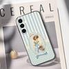 S-Sarah K-Kay Girl Phone Case For Samsung Galaxy A73,A72,A71,A70,A53,A52,A51,Soft Silicone Black Cover
