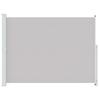 Side Awning Retractable 220 x 300 cm Grey