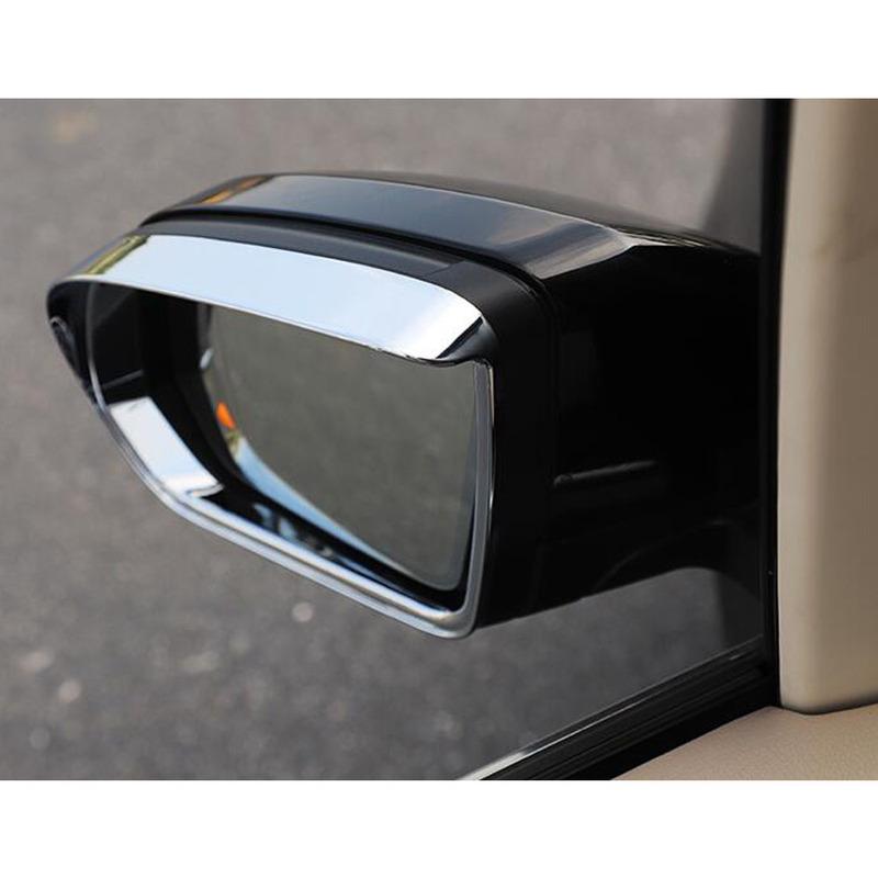 Car Rearview Mirror Rain Eyebrow Cover Trim Frame Exterior Accessories For Benz Vito W447 2016 2017 2018