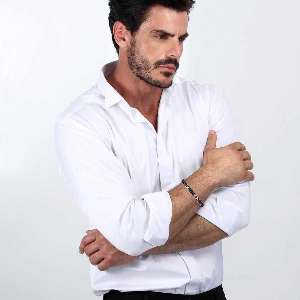 Maserati Jewels Schwarzes Edelstahlarmband JM422ATZ13 für Männer