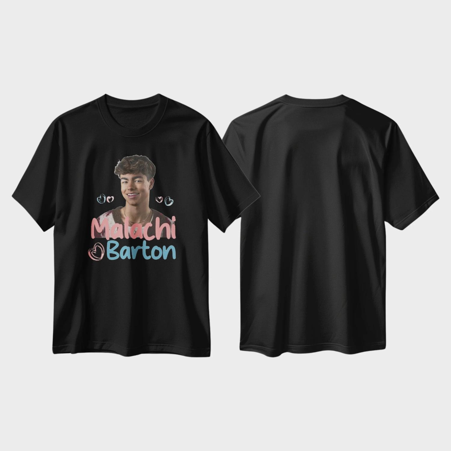 

Malachi barton Classic T-Shirt graphic t shirts Unisex Casual Comfort cotton autumn, winter and spring Tees Short Sleeve S чёрный
