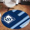 Tampa Bay Rays (19) Round Office Rug Decorative Floor Rug for Office Bedroom Living Room and Home Space