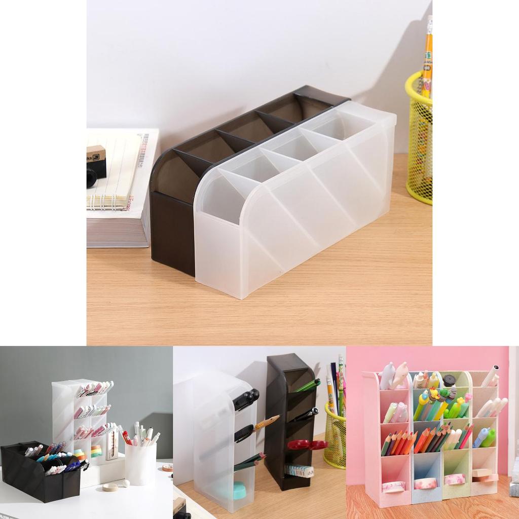 Eleganter Schräg-Einsatz Stifthalter Schreibtisch-Organizer Für Stilvolle Schreibtisch-Schreibwarenaufbewahrung