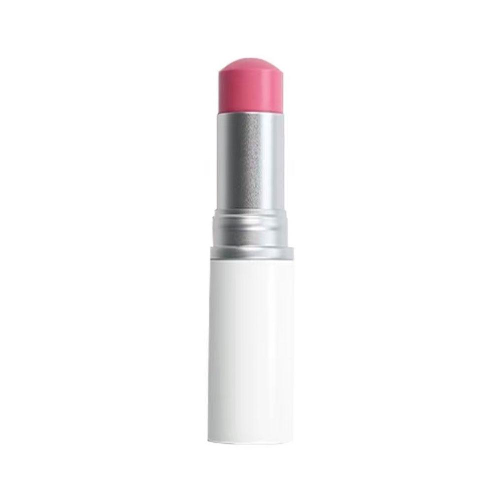 10g Cream Blush Stick Sheer Shimmer Highlighter Stick Long Lasting Waterproof Sweat Proof Portable Twist Up For Face Cheeks Eyes