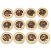 Commemorative Die-cast Metal Kamen Rider Anime Coin Collection