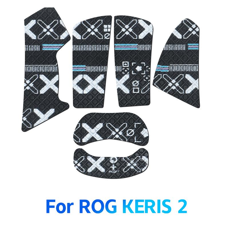 Mouse Grip Tape Sticker Non Slip Suck Sweat For ROG Keris 2/2 Ace Wireless Gaming Mouse Anti-Slip Sticker Gamer Accessories