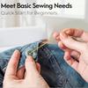 Compact Travel Sewing Kit - All-in-One DIY Repair Set with Premium Accessories (Scissors, Thread, Needles) for Adults