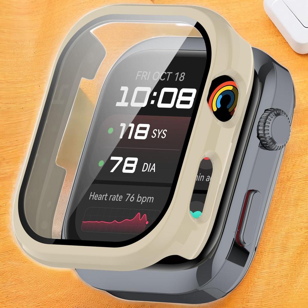 Glass+Case for Huawei Watch D2 Screen Protector Anti-scratch Film Bumper Protective PC Cover for Huawei Watch D2 Accessories