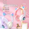 Cat Ear Bluetooth 5.0 Headphones: Wireless Sports Luminous Gaming Headset