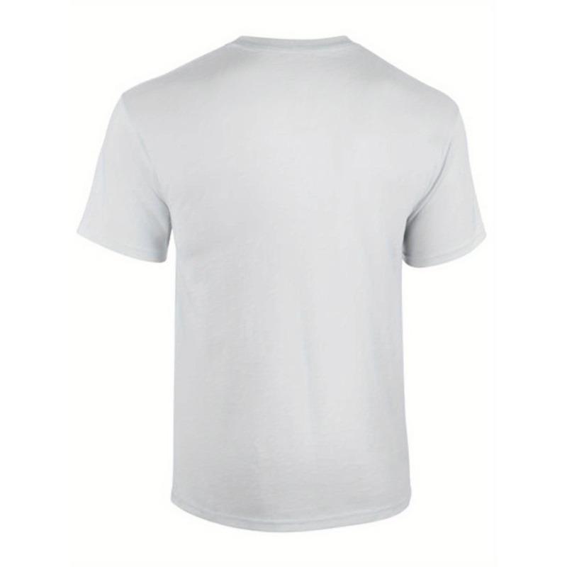 Men's 100% Cotton Heavyweight T-Shirt Heavyweight Fabric, Casual Short Sleeves and Crew Neck Design