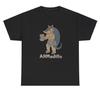 Armadillo T Shirt Funny Sayings Arm Day Pun Pump Cover Dank Meme Tee