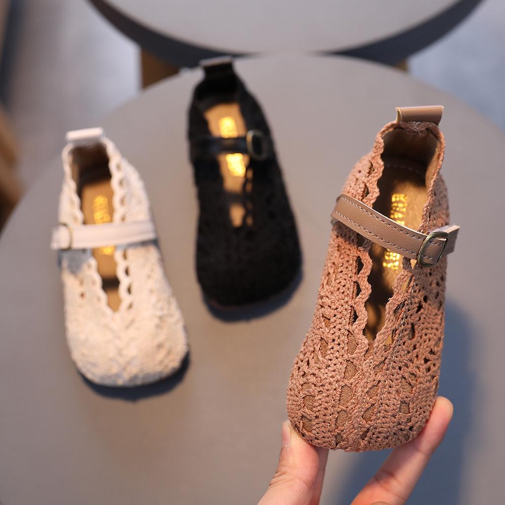 

(Курица Кунг Пао)Летняя уличная легкая однотонная повседневная обувь на мягкой подошве для девочек