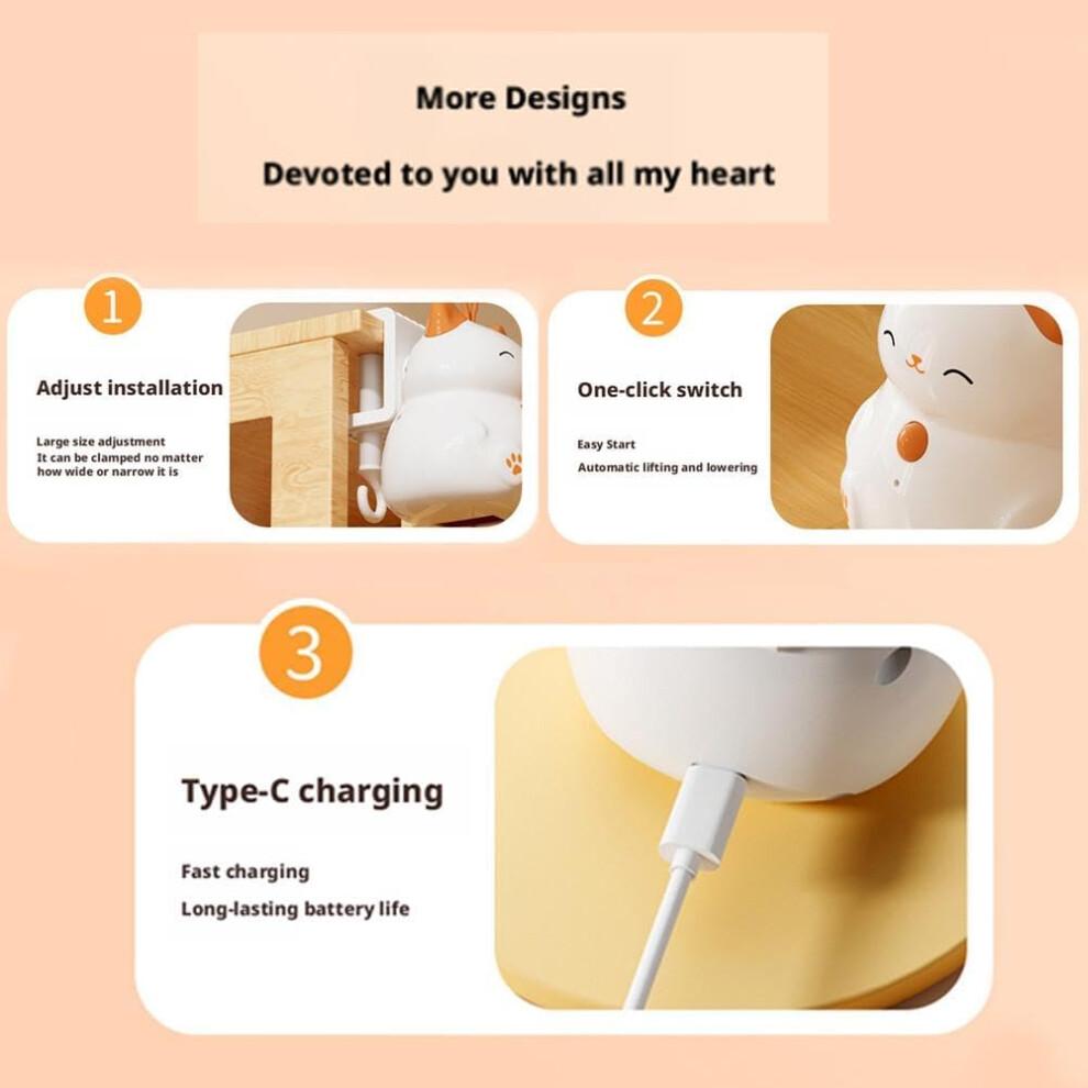 Automatic Interactive Cat Toy Hanging Door Desktop Clamp Boredom Fun Pet Game