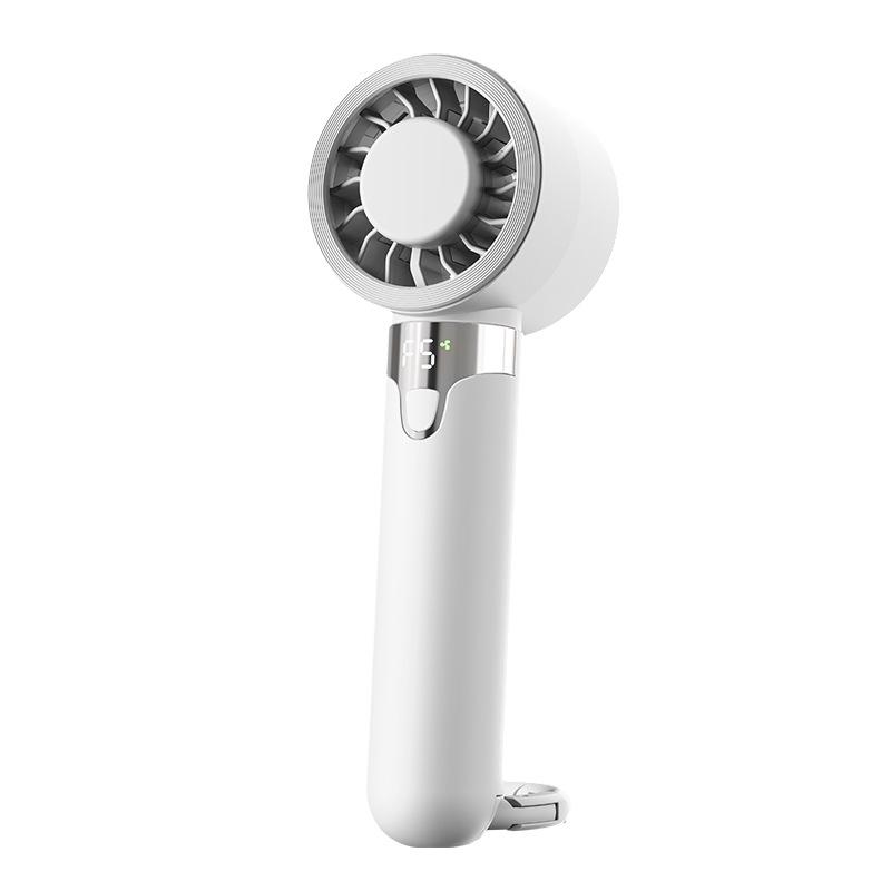 Portable Handheld USB Cooling Fan with Carabiner - Customizable Electric Gift 61*54*161mm
