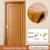 Self-Adhesive Wood Grain Door Renovation Sticker - Waterproof Decorative Cover-Up for Old Doors