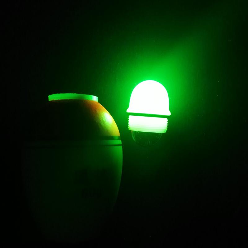 80g 100g Luminous Electronic Led Light Fishing Float Boia Can Change Color Stick Bobber Buoy Glowing Night Fishing Floats Tools