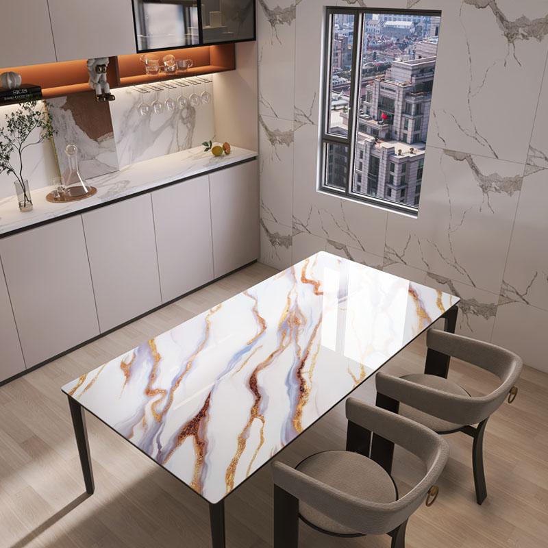 High Temperature Resistance Kitchen Cabinets Wallpaper Waterproof and Oil Resistant Waterproof Wall Stickers Self-adhesive 40cm