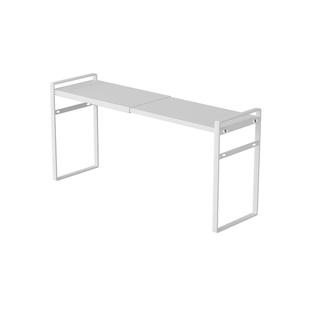 Double-Layer Expandable Cabinet Shelf Large Capacity Narrow Spice Rack  for Kitchen