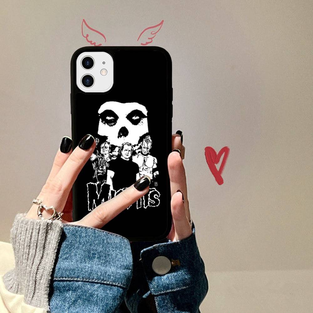 The Misfits Glenn Danzig Phone Case For IPhone 11 12 13 14 15 16 17 Pro Max Plus PC+TPU Cover