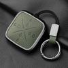 8 Button Aluminum Alloy Goatskin Car Key Case Cover For Zeekr X 001 009   Car Key Case Protect Fob