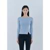 Women One Shoulder Slit Sweater Yq1s1652