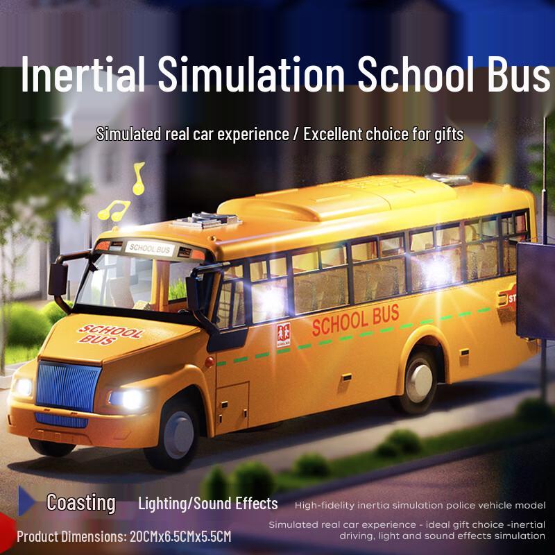 Honey Joy Inertial Toy Vehicle with Lights & Sounds