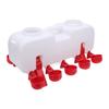 Automatic Chicken Waterer Reduce Waste Leakproof Long Lasting Poultry Waterer Dispenser for Chicken