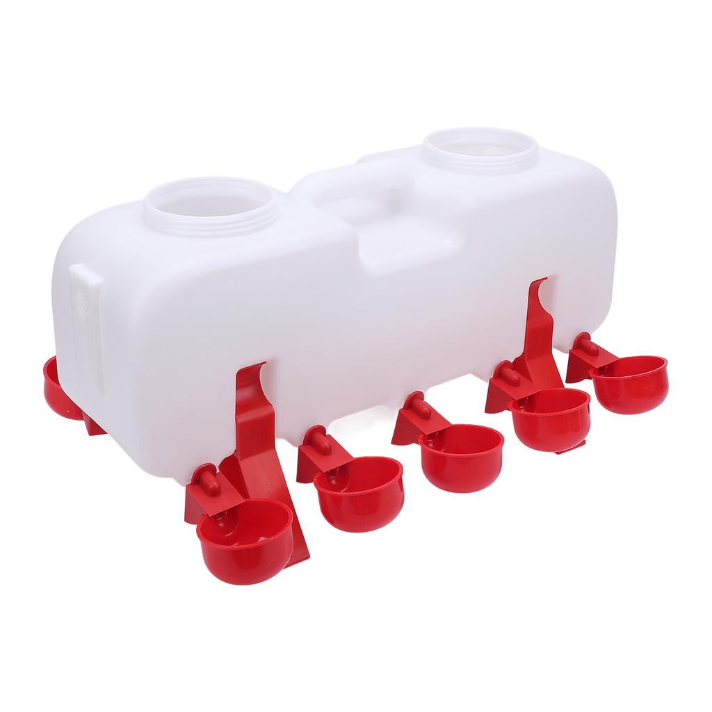 Automatic Chicken Waterer Reduce Waste Leakproof Long Lasting Poultry Waterer Dispenser for Chicken