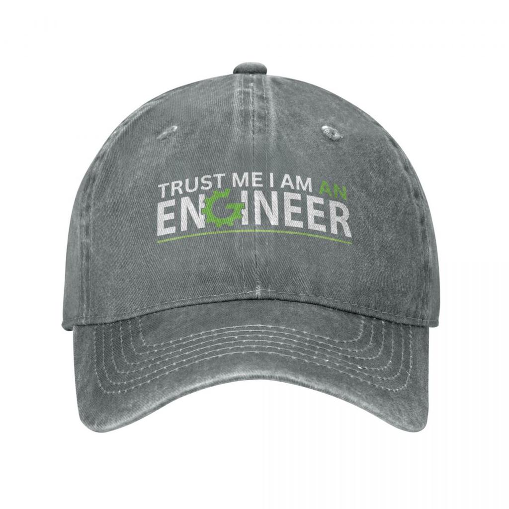 Trust Me I'm An Engineer Meme Mechanical Unisex Baseball Cap Engineering Quote Distressed Washed  Hat Outdoor Snapback Cap