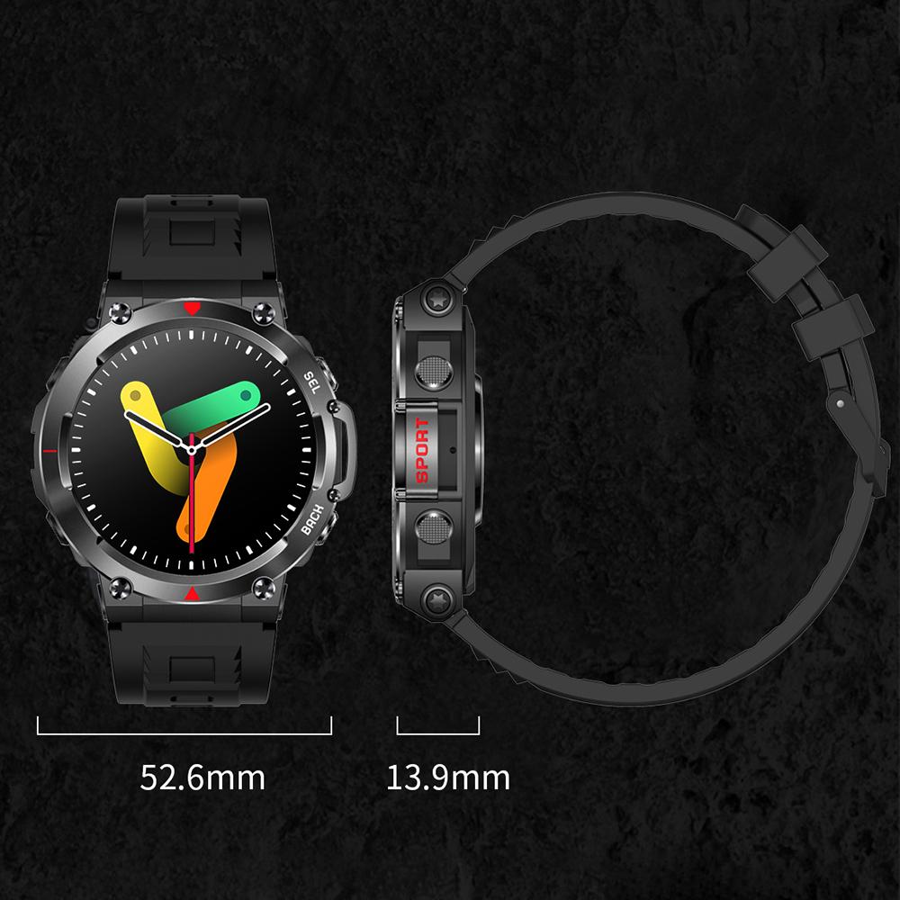 L76F 1.43-inch AMOLED Screen Bluetooth-compatible Call Smart Watch Heart Rate Monitor Sports Watch