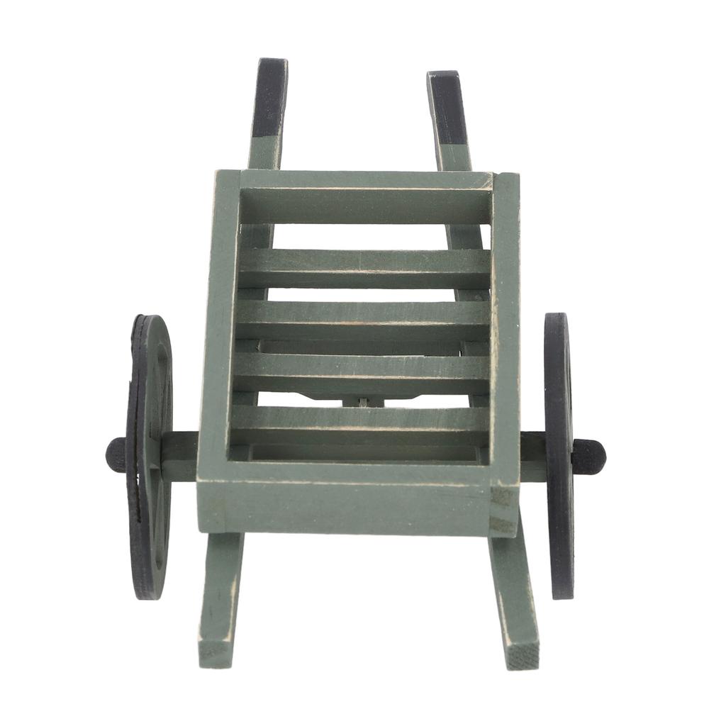 1:12 Puppenhaus Gartenwagen Spielzeug Dekorativ Realistisch Möbelzubehör Miniatur Gartenwagen