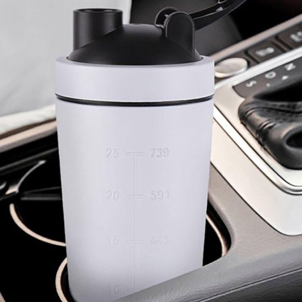 Copo de shakes de soro de leite de 500ml/750ml com balança Copo de água esportiva Copo de proteína em pó para fitness Acampamento