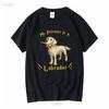 1T T Shirt Mens My Patronus Is A Labrador Dog Long or Short Sleeves Vintage Washed Casual Versatile Designer Clothes Homme