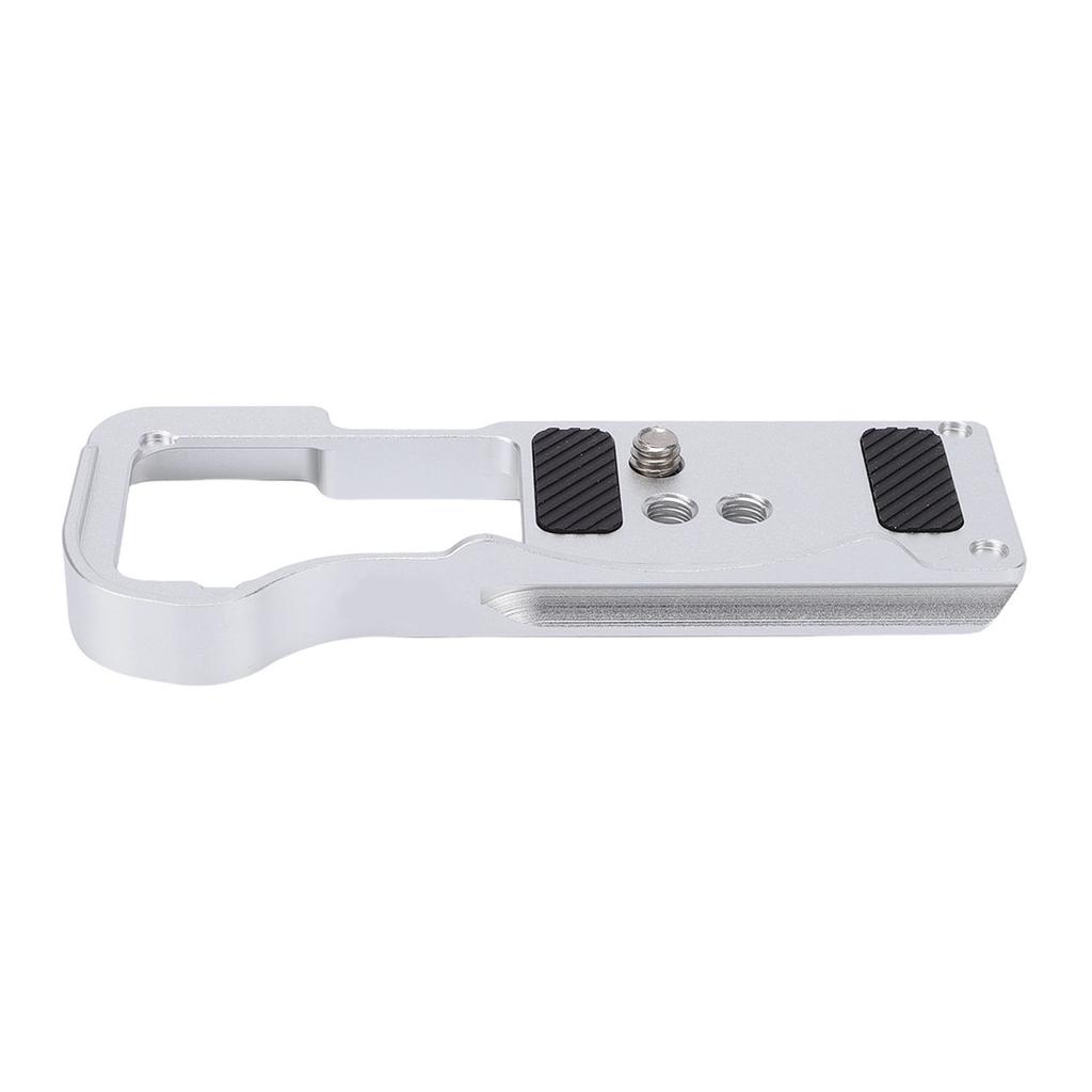 Quick Release Baseplate Fit for R50V Camera Stabilizer Head Tripod Mount Adapter 1/4 Inch Screw Silver