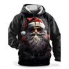 Chrismas Men's Hoodie Print Sweatshirts For Men Harajuku Hooded Shirt Pullover Casual Clothes Streetwear Top Men's Clothing