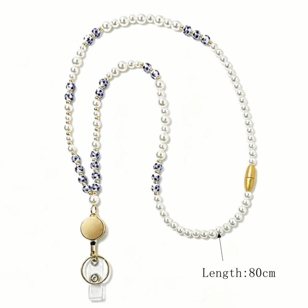 Detachable Mobile Phone Beaded Lanyard Waterproof Mobile Phone Lanyard Office