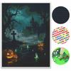 Halloween Pumpkin Castle Diamond Painting Kit Handmade Diy Painting Home Decoration Painting