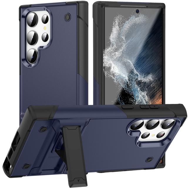 

Чехол для мобильного телефона с защитой от падения, чехол для Samsung Galaxy S23 Ultra S22 Plus S21 Fe A54 A14 A53 A13 A33 A73 A52s A52, защитный чехол for Galaxy A52 4G темно-синий