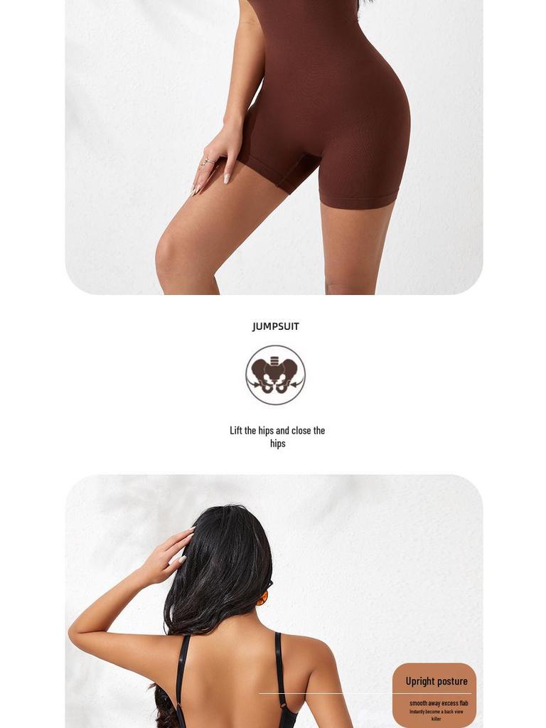 Women's Plus Size Backless Body Shaper - Sexy Tight Waist Shaping Underwear