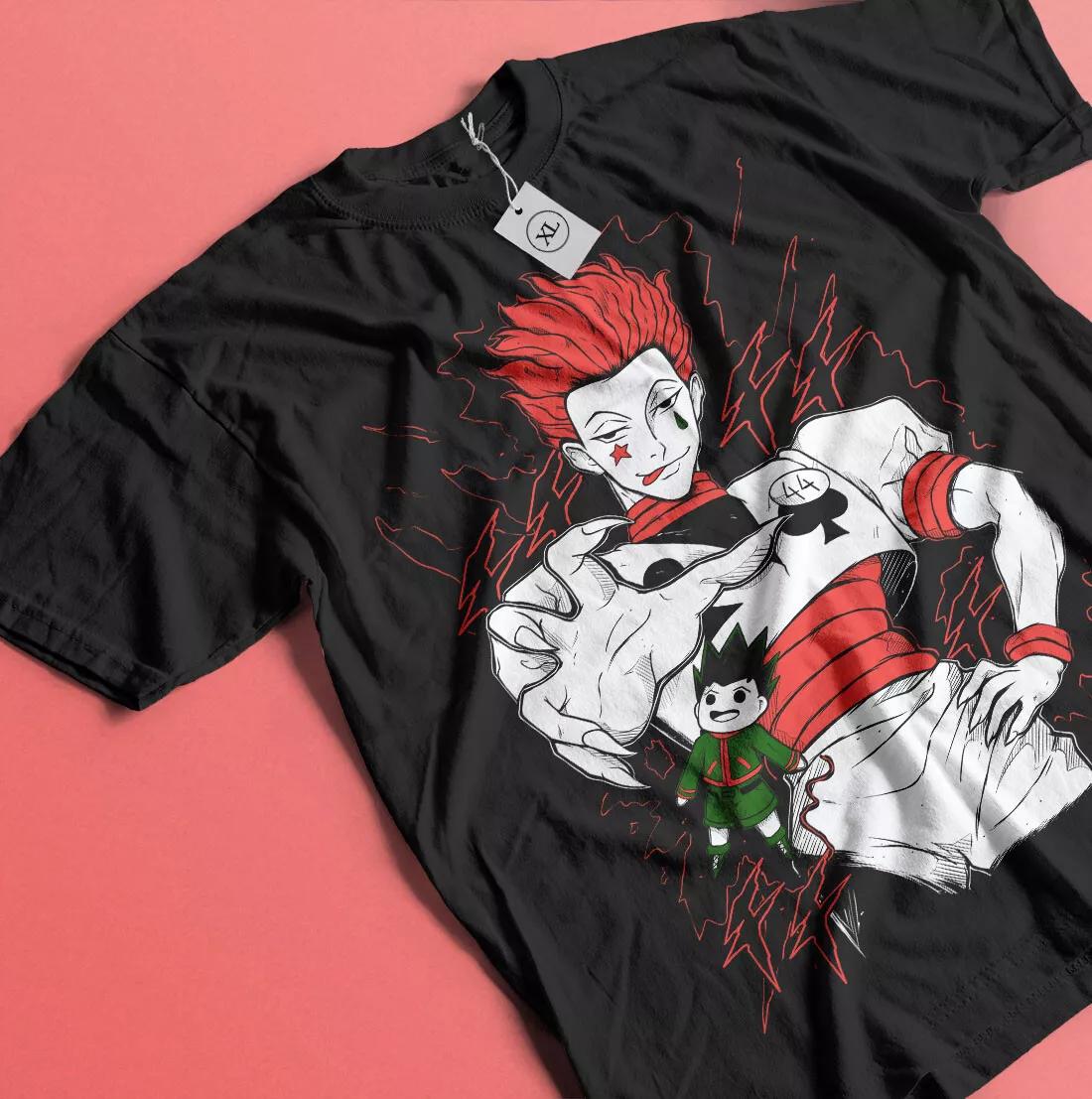 

Hisoka T-Shirt Hunter X Hunter Manga Strip HXH Anime Gift Unisex Shirt All Size 4XL