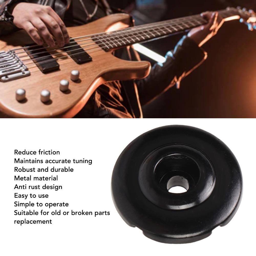 2PCS Metal Bass String Retainer Friction Reducing String Retainer  For Bass Guitar