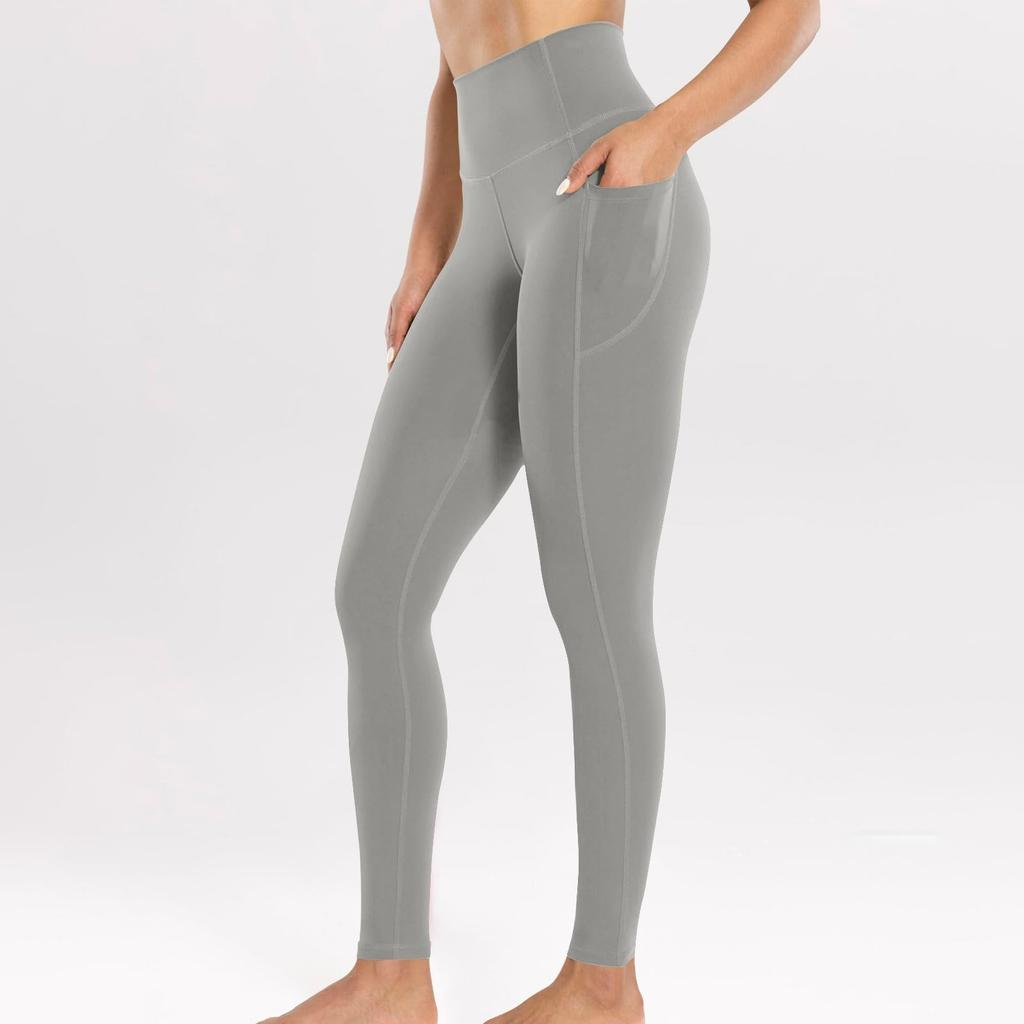 Women's Fashion Tight High Waist Hip Pocket Quick-drying Fitness Running Leggings Yoga Trousers