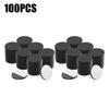 300pcs Magnetic Round Self Adhesive Disc Magnets Round Rubber Soft Magnetic Sheet 20X2mm for Refrigerator Office DIY Projects