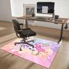 1pc My Little Pony Friendship Is Magic Chair Mat - Anime Cartoon Design, Non-Slip Carpet for Office Chairs, Suitable for Home Decor, Living Room, Bedr