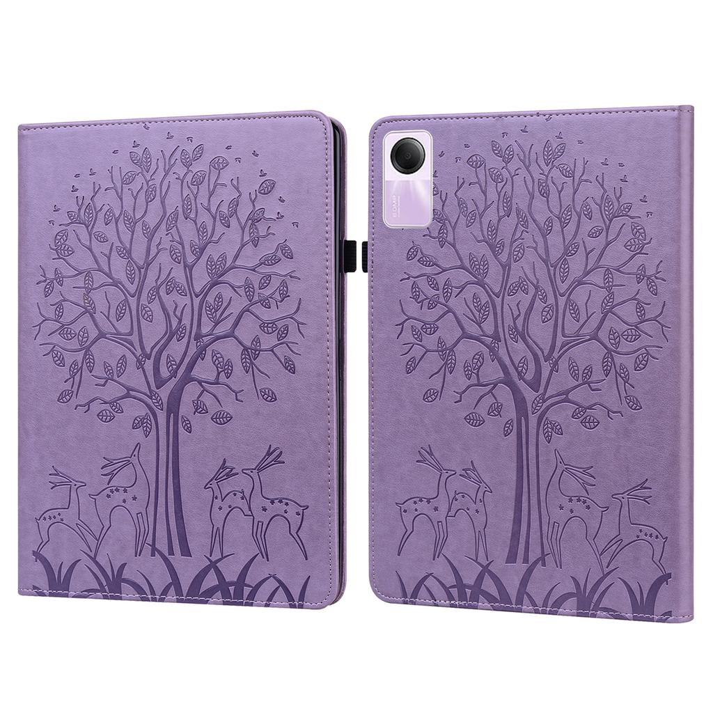 For Xiaomi Redmi Pad SE 11 Inch 2023 Case 3D Tree Patterm Case Leather Tablet Cover for Xiaomi RedmiPad SE 11 2023 Caqa
